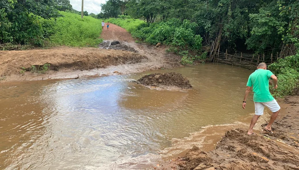 Cocal também sofre com as chuvas