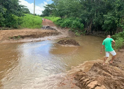 Cocal também sofre com as chuvas