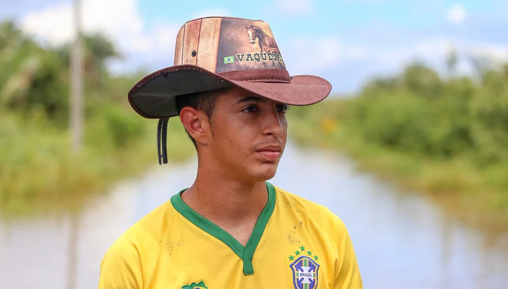 Morador do Povoado Boquinha 