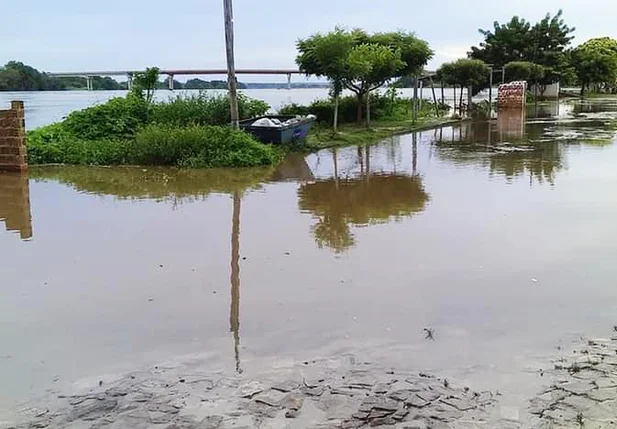 Bairro Coroa, em Luzilândia