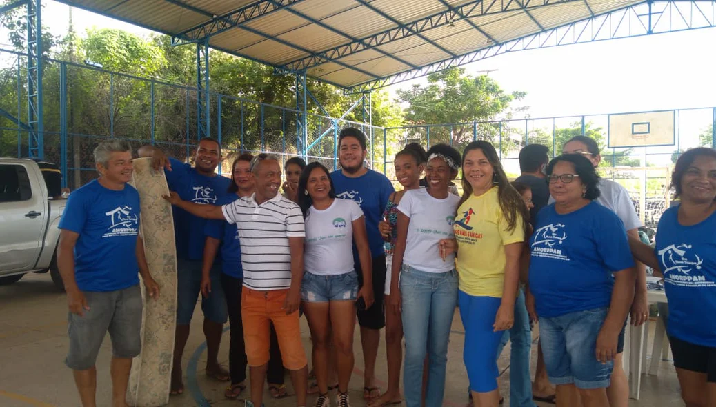 Equipe da associação
