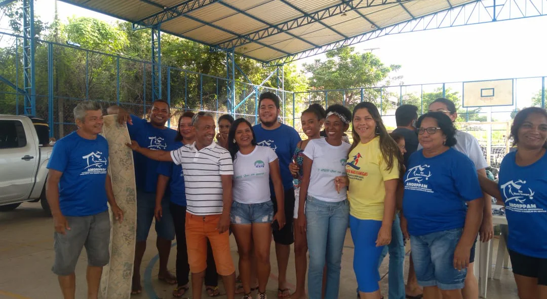 Equipe da associação