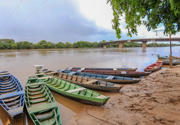 Nível do Rio Poti em Teresina começa a diminuir