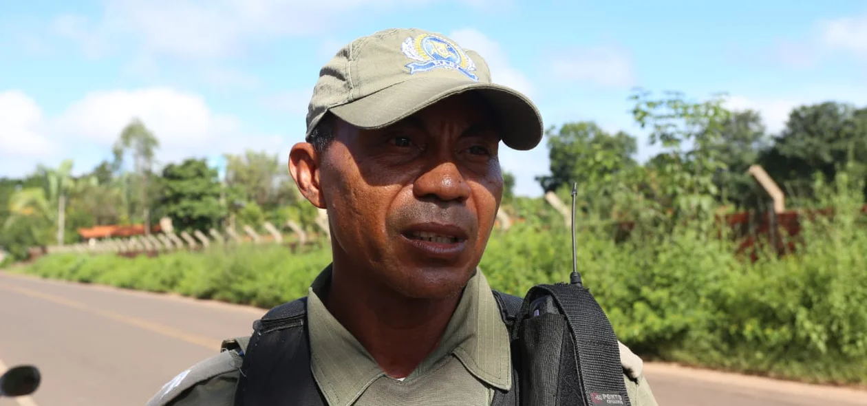Cabo Valdinar, do 8º Batalhão da Polícia Militar