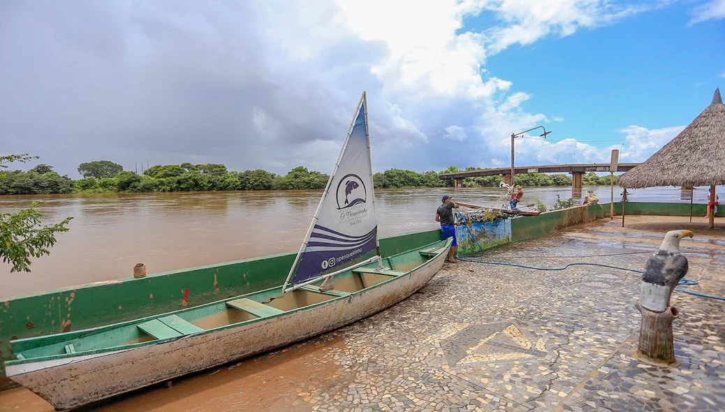 Margens do Rio Poti e Parnaíba, no Encontro dos Rios