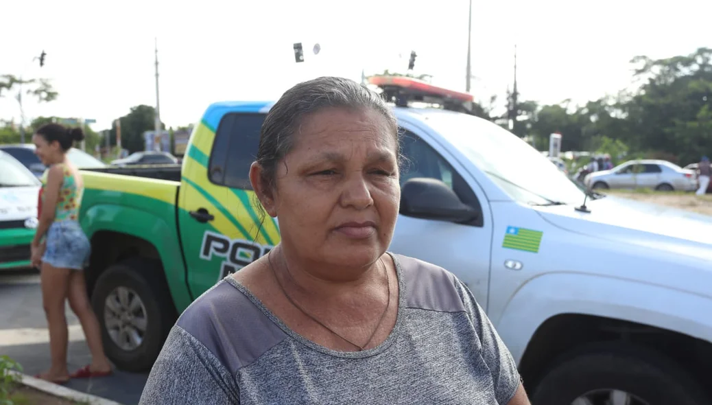 Maria Gomes, vizinha da vítima