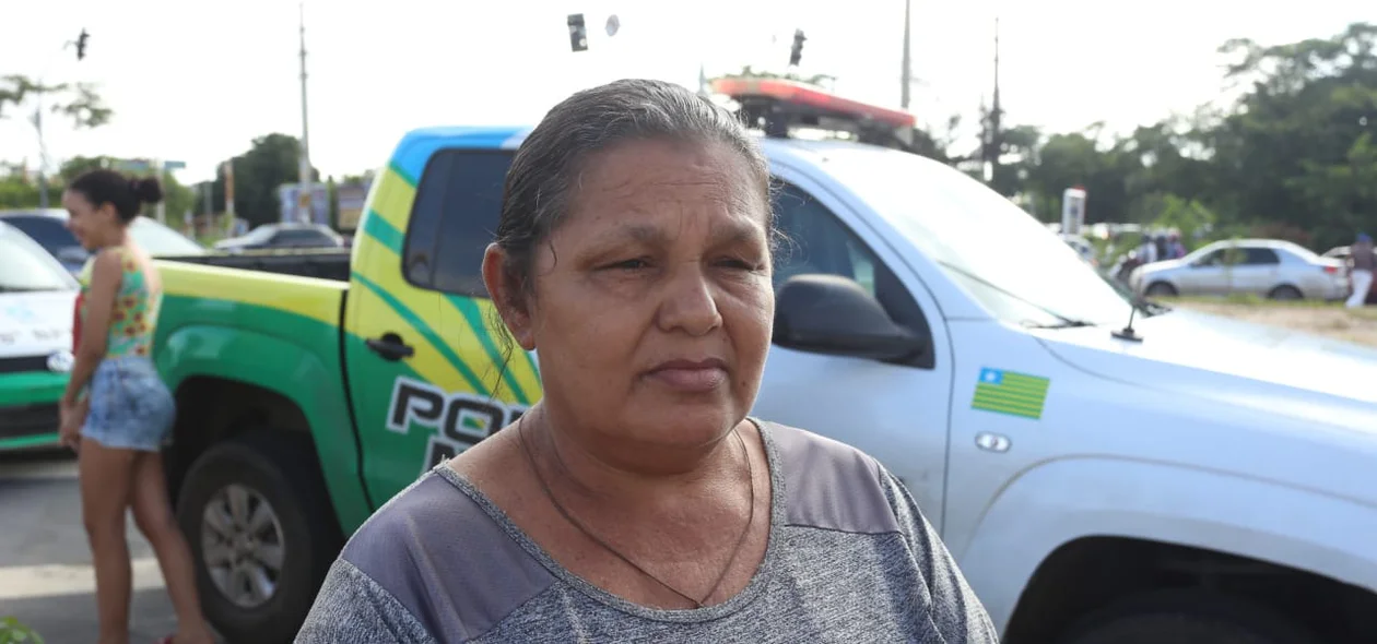 Maria Gomes, vizinha da vítima