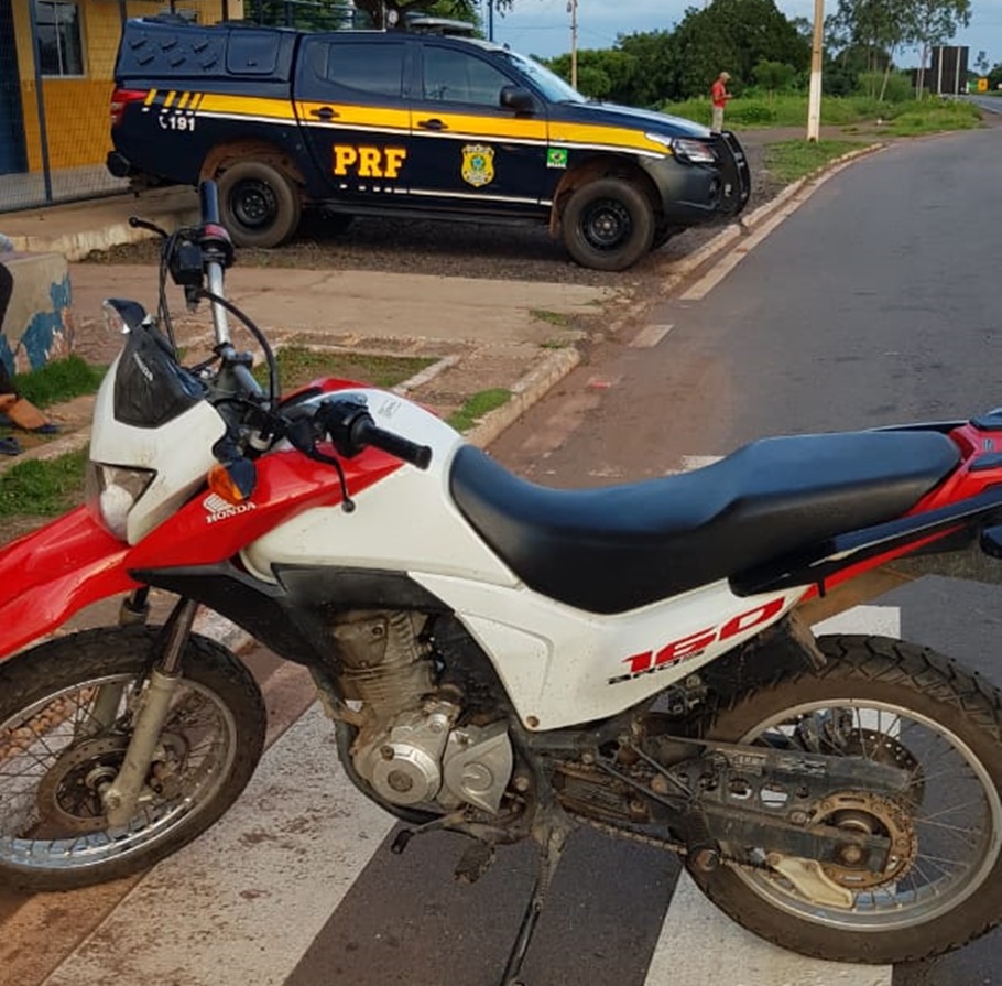 Moto apreendida