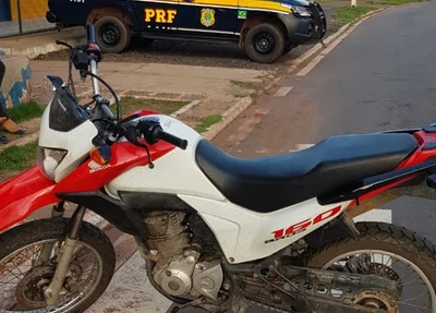 Moto apreendida