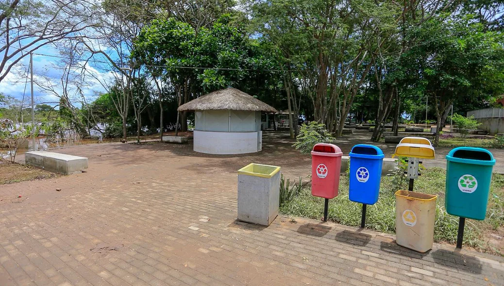 Parque Encontro dos Rios na zona norte de Teresina