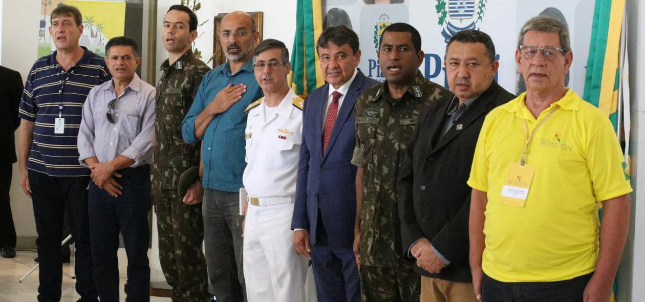 Solenidade de lançamento da operação João de Barro do Projeto Rondon