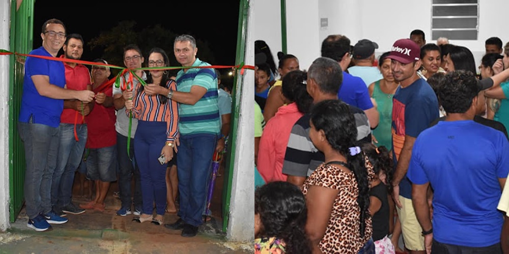 Prefeito Júnior Percy inaugura UBS na zona rural de Buriti dos Lopes