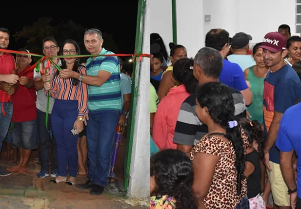 Prefeito Júnior Percy inaugura UBS na zona rural de Buriti dos Lopes