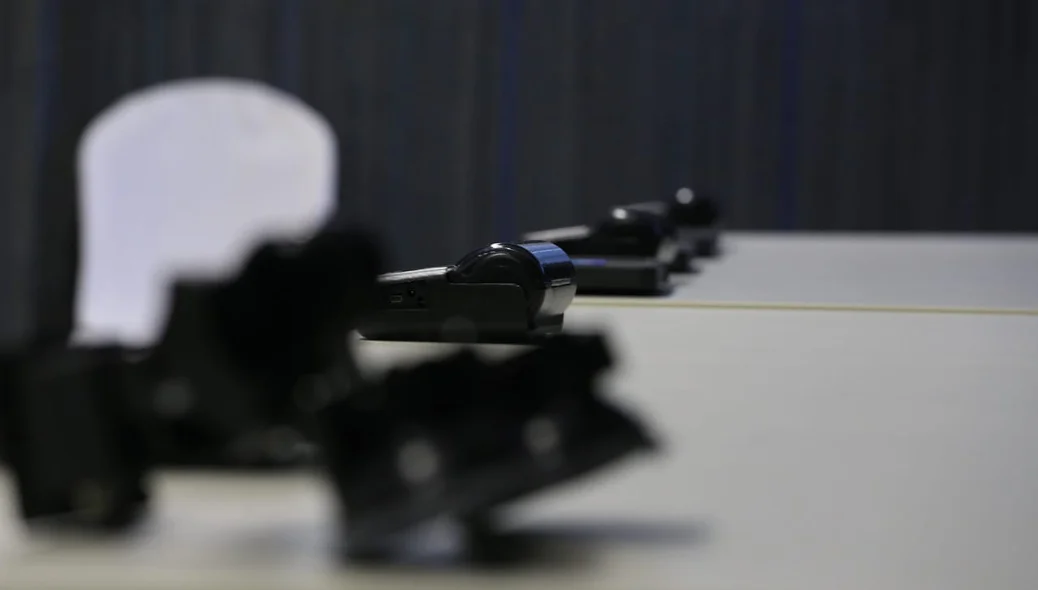 Equipamentos entregues pela Polícia Militar
