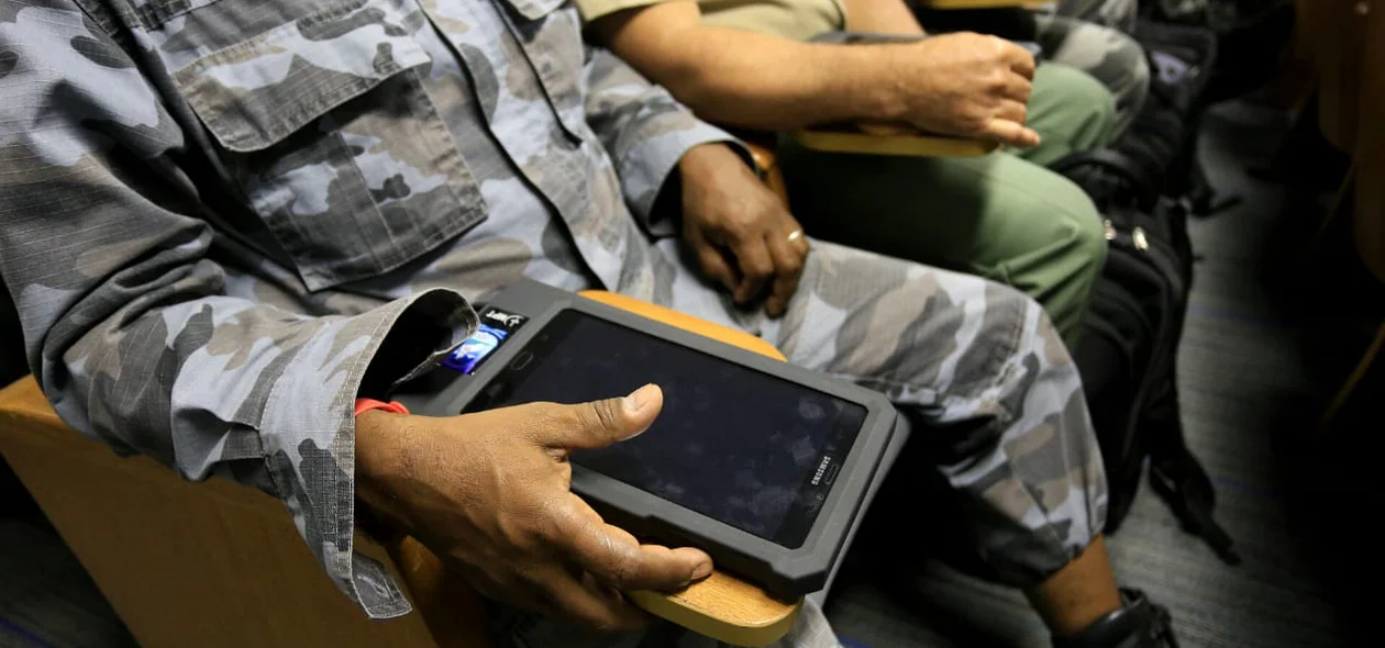 Tablets do sistema PMPI Mobile