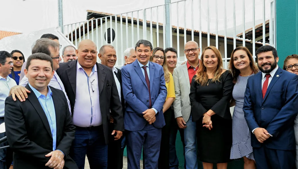 Solenidade de inauguração de centro no Residencial Jacinta Andrade