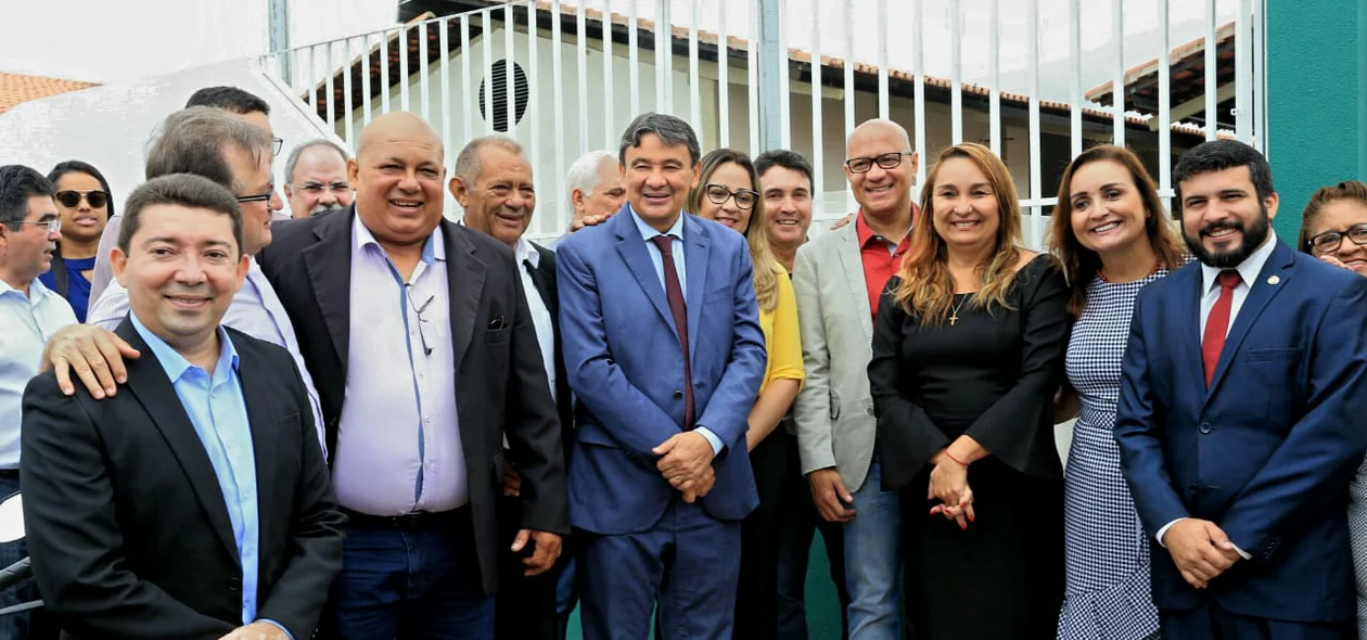 Solenidade de inauguração de centro no Residencial Jacinta Andrade