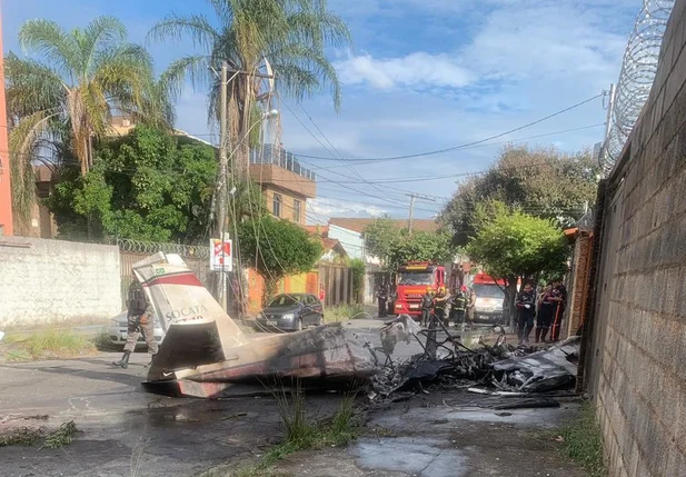 Queda de aeronave em BH deixa uma pessoa morta