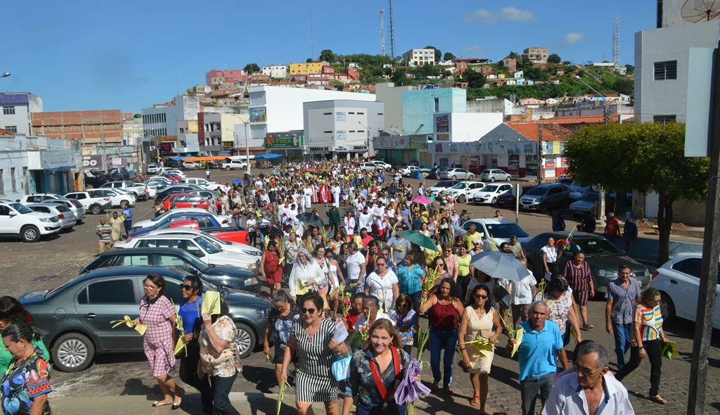 Chegada da procissão à Catedral