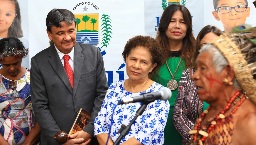 Wellington Dias e Regina Sousa