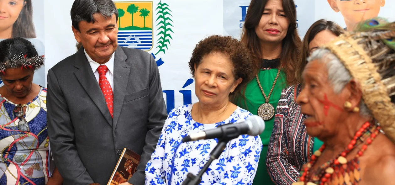 Wellington Dias e Regina Sousa