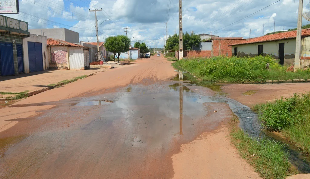 Rua do bairro Parque de Exposição