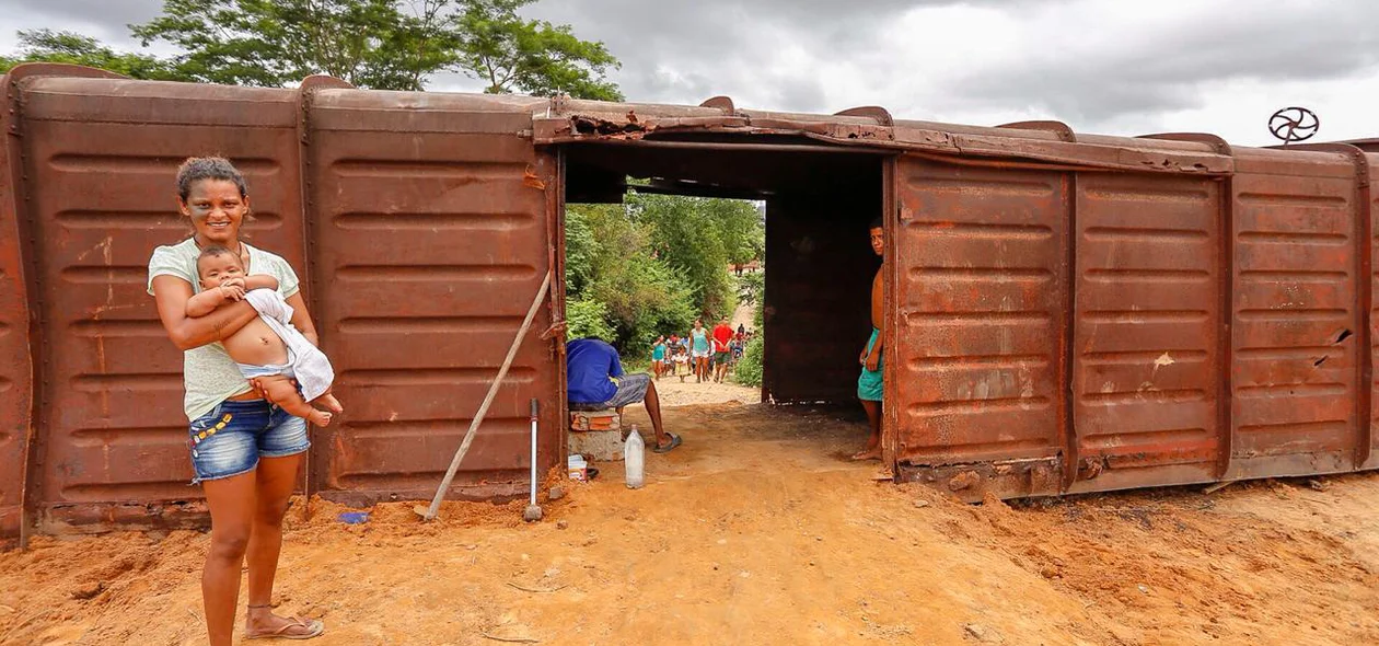 Tentativa de obstruir a passagem dos moradores do Bairro são Raimundo