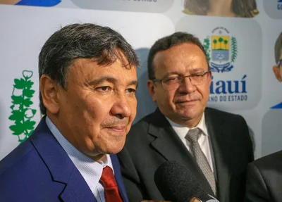 Wellington Dias e Sebastião Ribeiro Martins