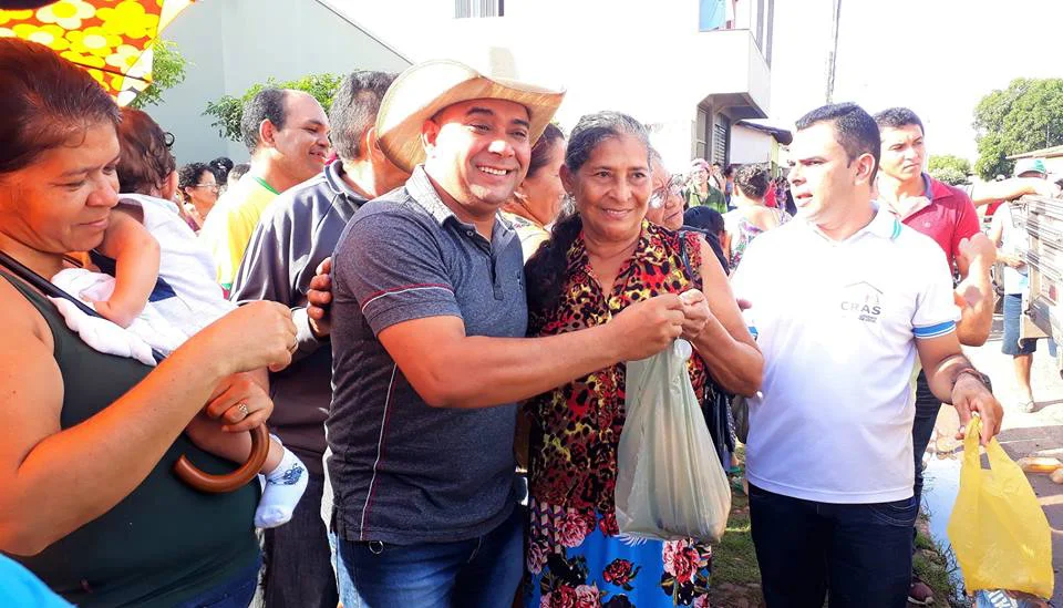 População ficou feliz 