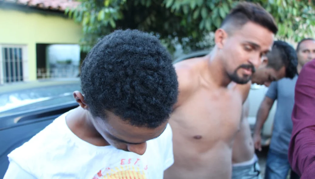 Suspeitos de assaltos foram presos na Tabuleta 