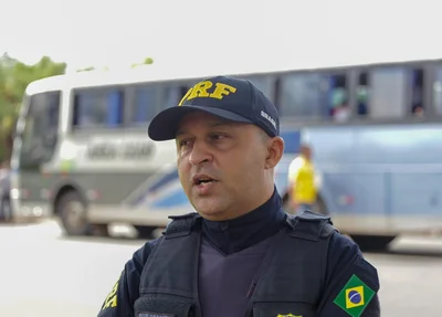 Inspetor Alexsandro, da Polícia Rodoviária Federal