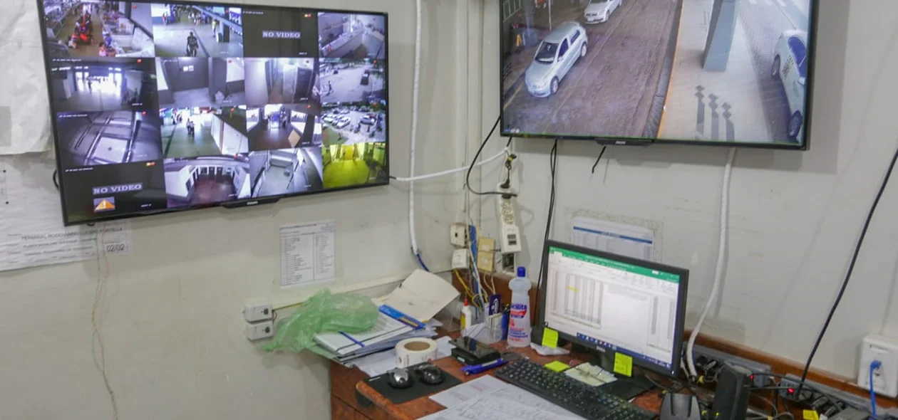 Sistema de monitoramento da rodoviária Lucídio Portella 