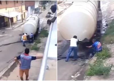 O reboque se desprendeu da cabine do veículo