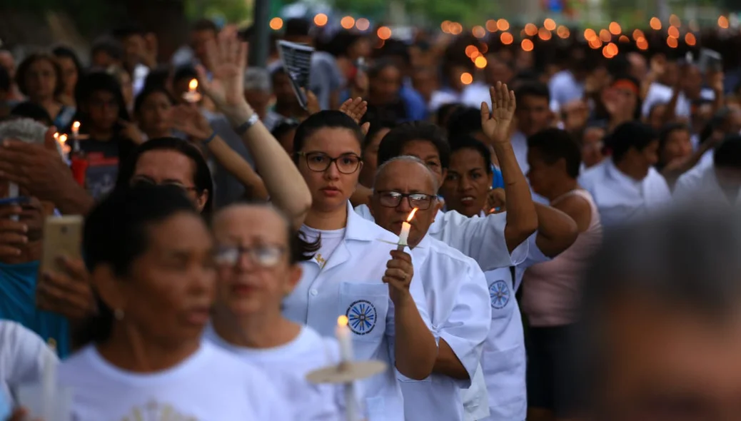 Procissão do Teresina Ressuscita com Cristo