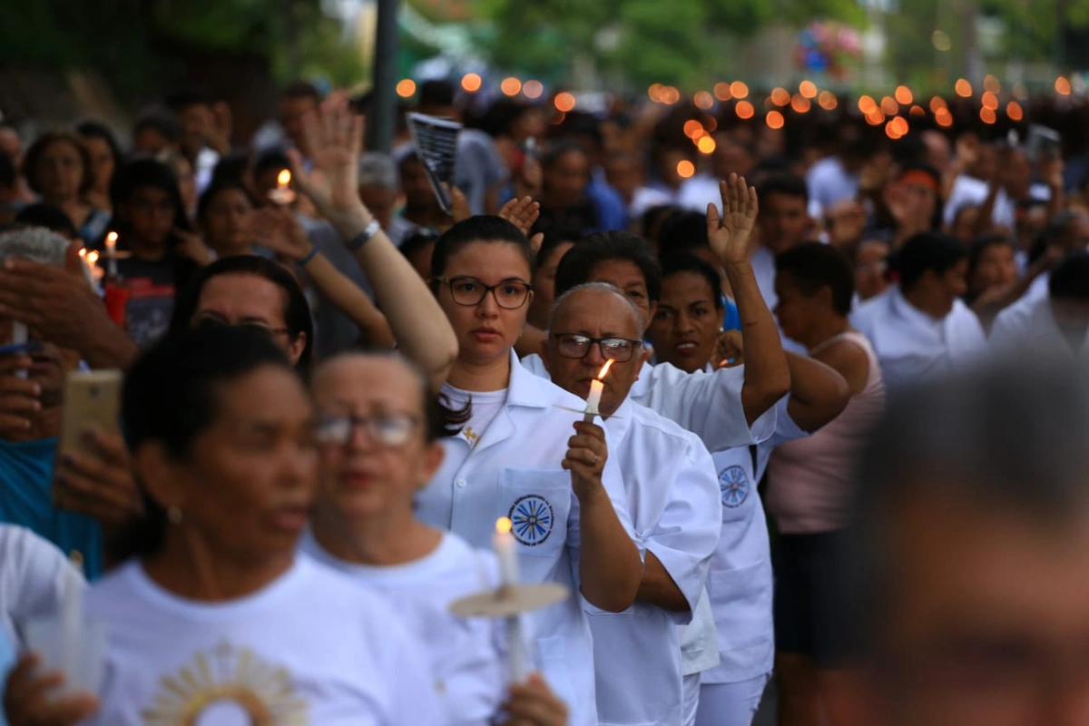 Procissão do Teresina Ressuscita com Cristo