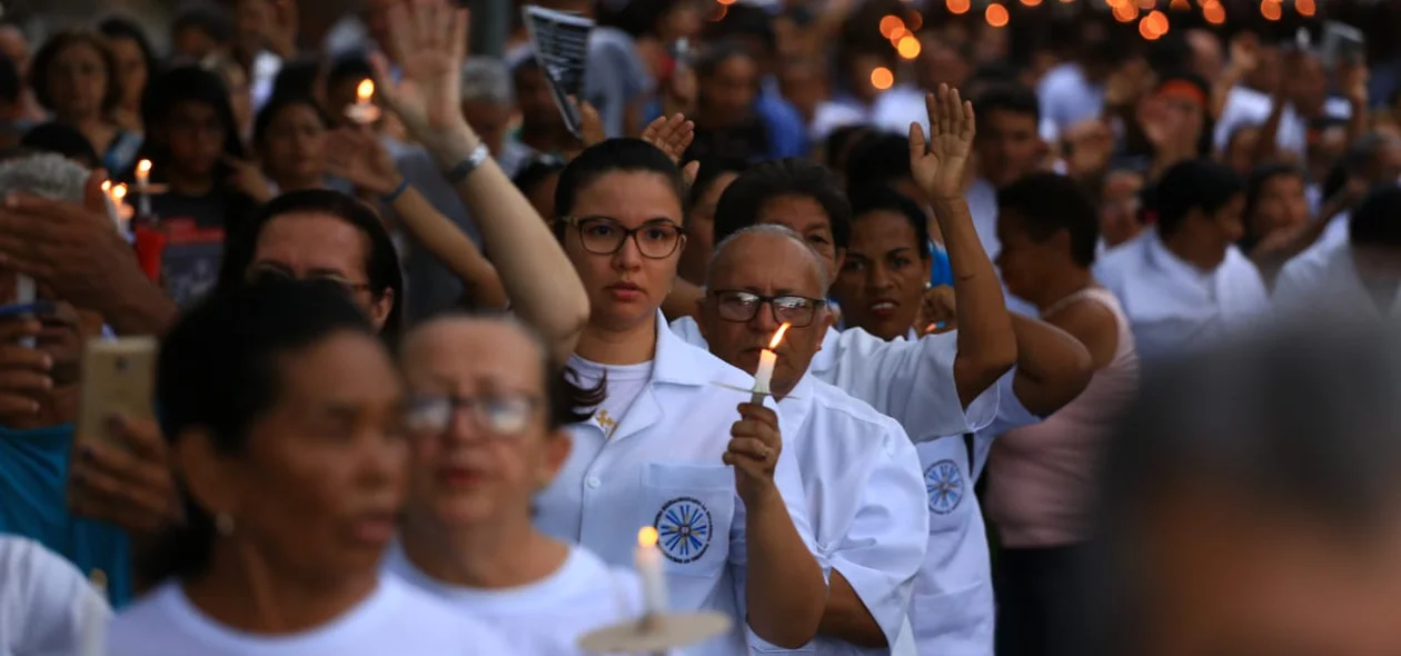 Procissão do Teresina Ressuscita com Cristo