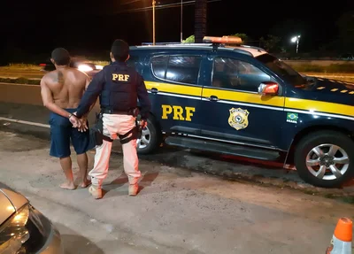 Preso pela PRF
