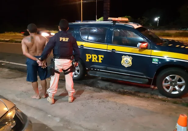 Preso pela PRF