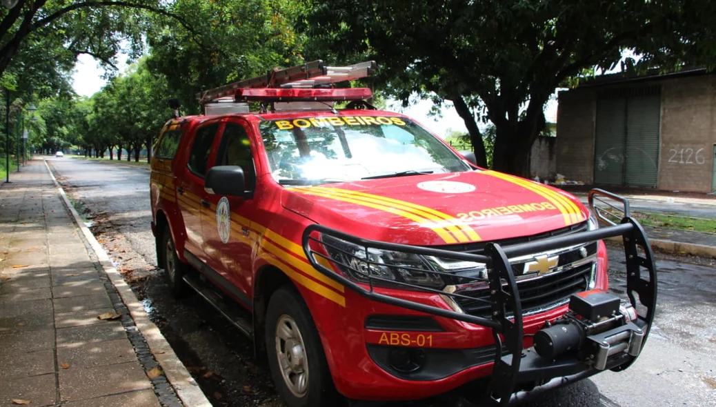 Viatura do Corpo de Bombeiros no Piauí