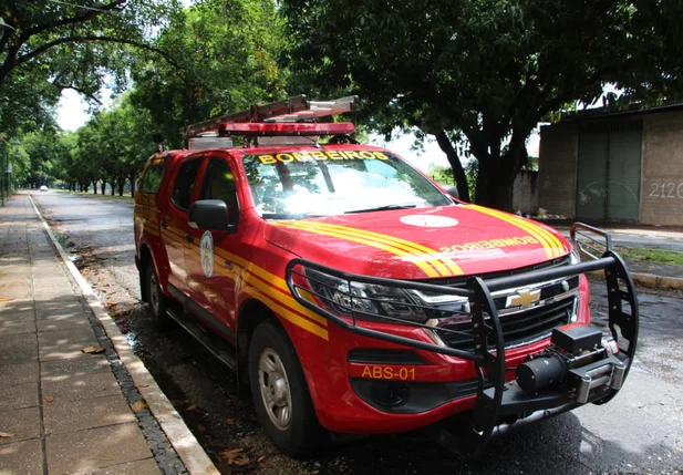 Viatura do Corpo de Bombeiros no Piauí