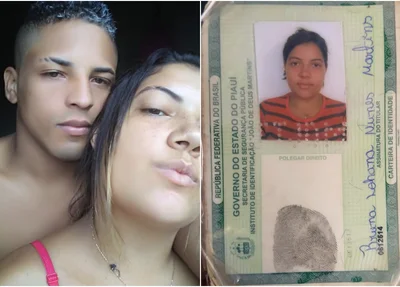 Bruna Lohana Nunes Martins é namorada do acusado de matar o mototaxista Ariosvaldo 