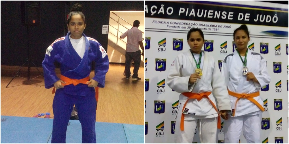 Judoca Marcelany Carvalho.