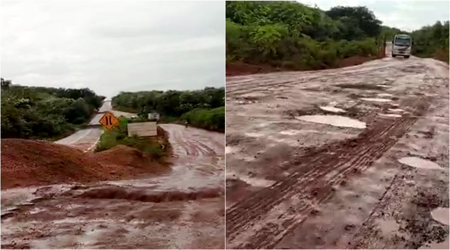 Ponte da PI 117 não foi construída e estrada construída está em péssimas condições
