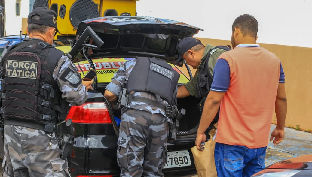 Ação da Polícia Militar