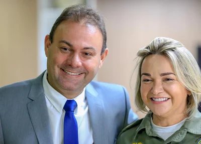 Jeová Alencar e major Elizete