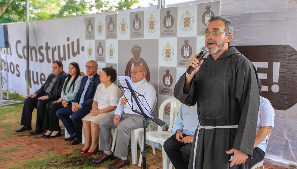 Frei Francisco das Chagas, pároco da Igreja São Benedito