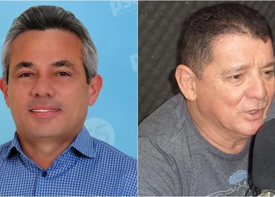 Edilson Capote e Manin Rêgo