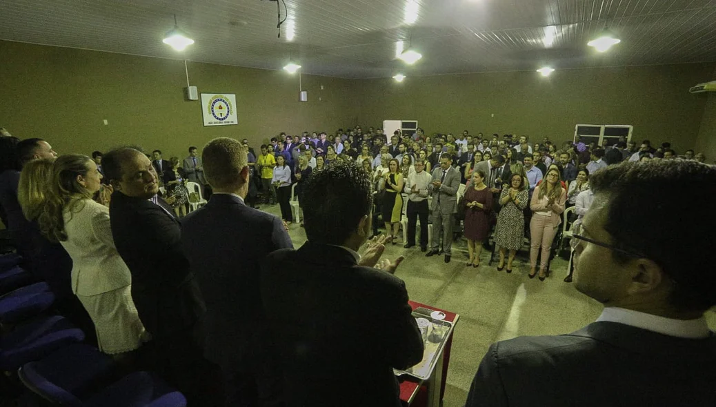 Solenidade em comemoração ao dia do policial civil