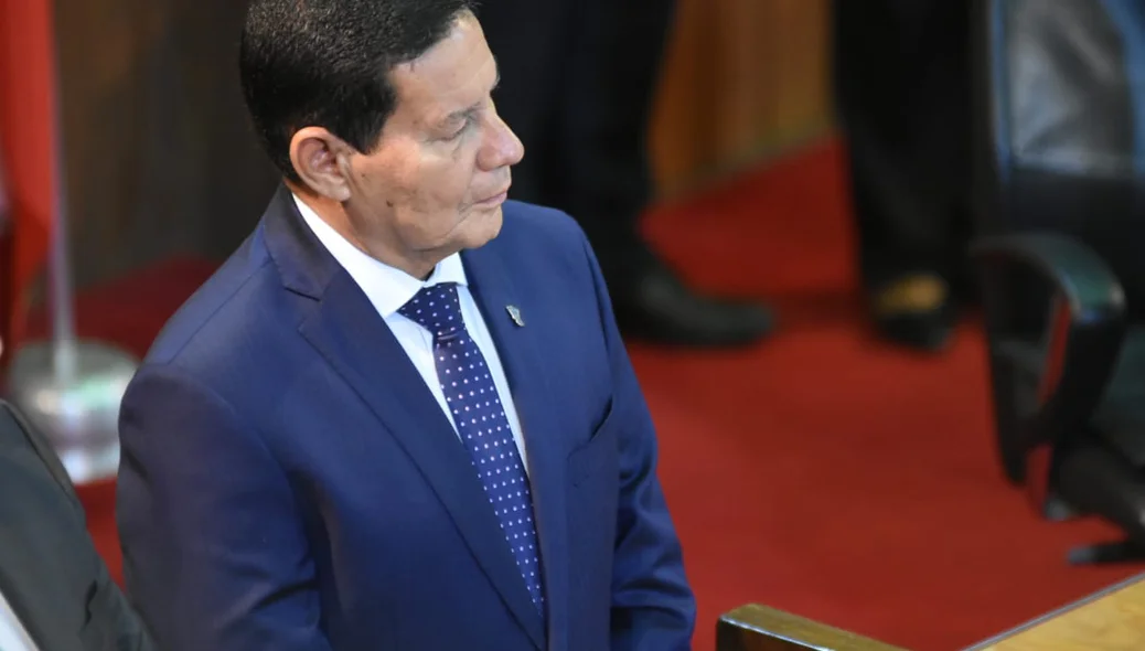 Vice-presidente Hamilton Mourão 