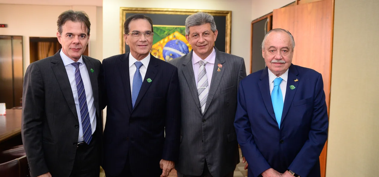 Mário Lacerda, Hamilton Mourão e Freitas Neto